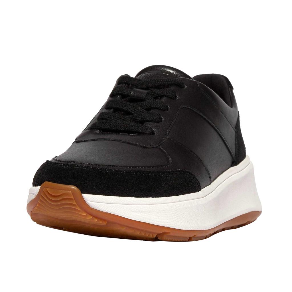 Fit Flop Womens/Ladies F-Mode Leather Flatform Trainers