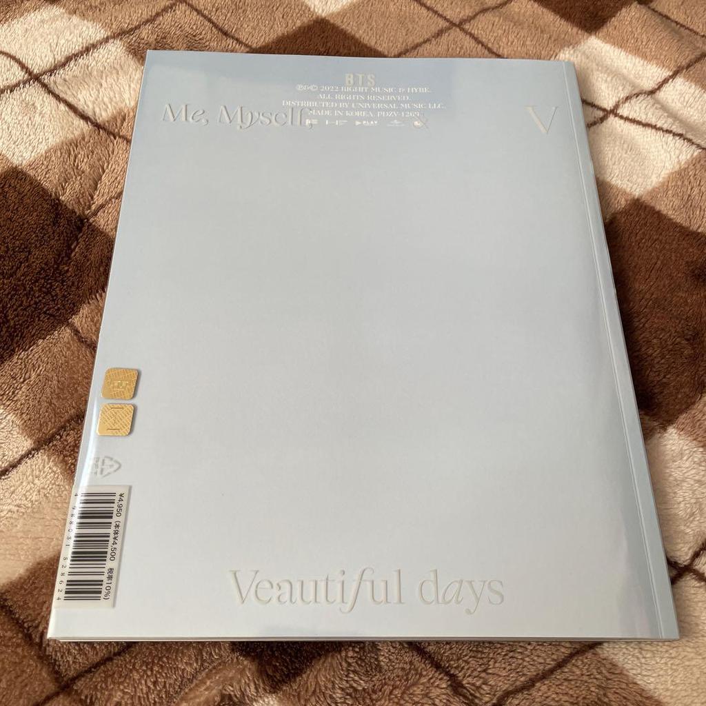 [USED] BTS Photobook Me Myself Taehyung V