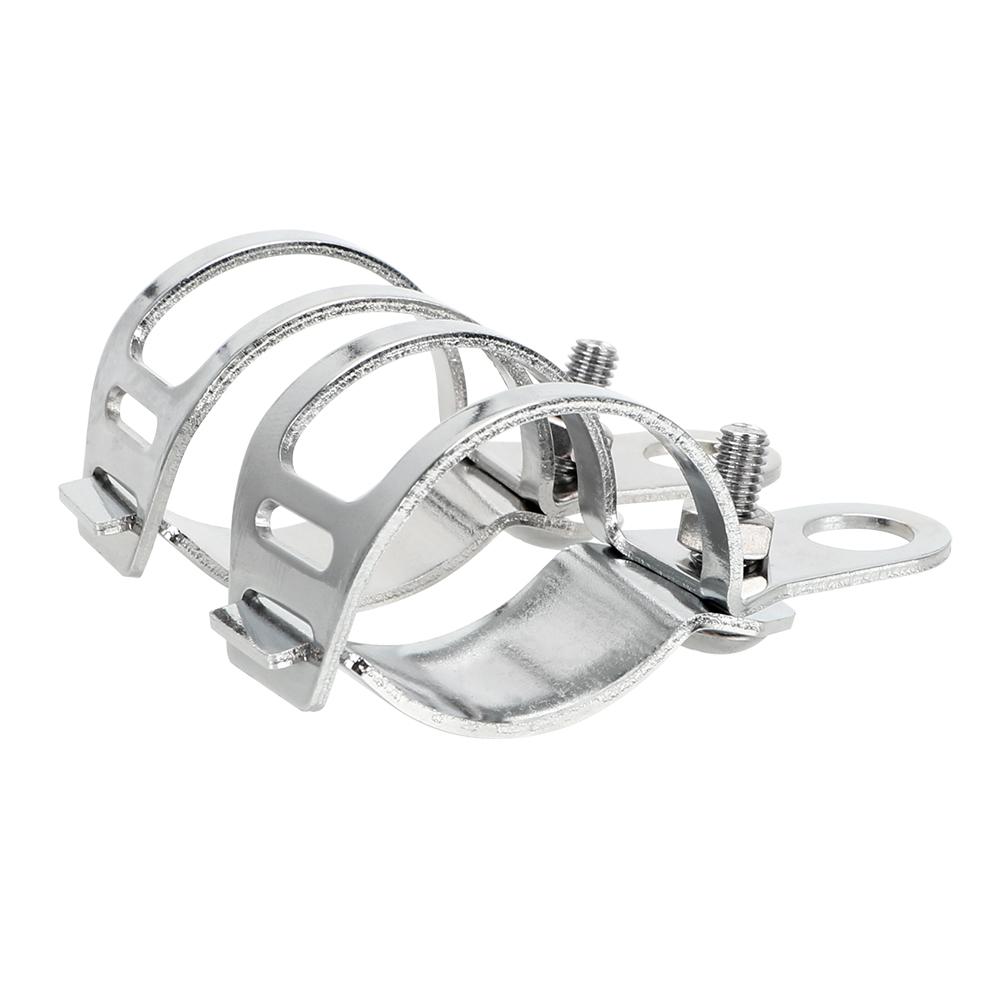 Кронштейны для сигнальных огней мотоцикла, кронштейн для крепления поворотника, металлический, для передней вилки диаметром 27-31 мм, 1 пара, универсальный