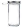 Стеклянная герметичная банка 300/400/500/650 мл с винтовой герметичной крышкой, большая емкость, прозрачная, многофункциональная, фруктовый джем, галантерейные товары, орехи, зерновые, приправы для хлопьев