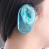 Barber Styling Tool Clear Silicone Ear Cover Noise Protector Salon Accessories Hair Dye Shield