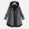 Women Autumn Coat Large Size 8XL Linen Surface Thick Warmly Coat Lady Hoodies Tops Oversize Windproof Coats Korean Blends