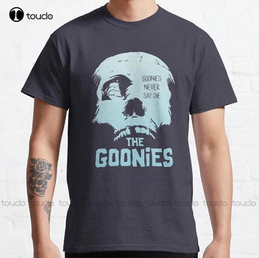 The Goonies Never Say Die Classic Tshirt Size Tshirts Tee T Shirts Digital Printing Harajuku Streetwear Xs5xlcartoon