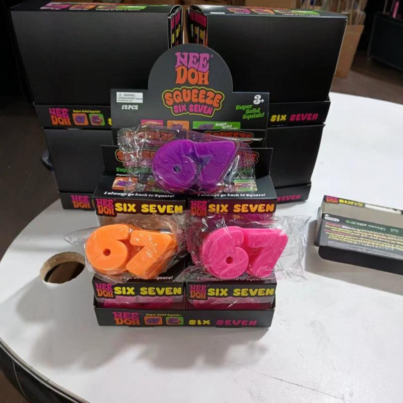 Hot Selling Needoh Squeeze Toy Set - 67 TPR Stress Relief Toys Available Now