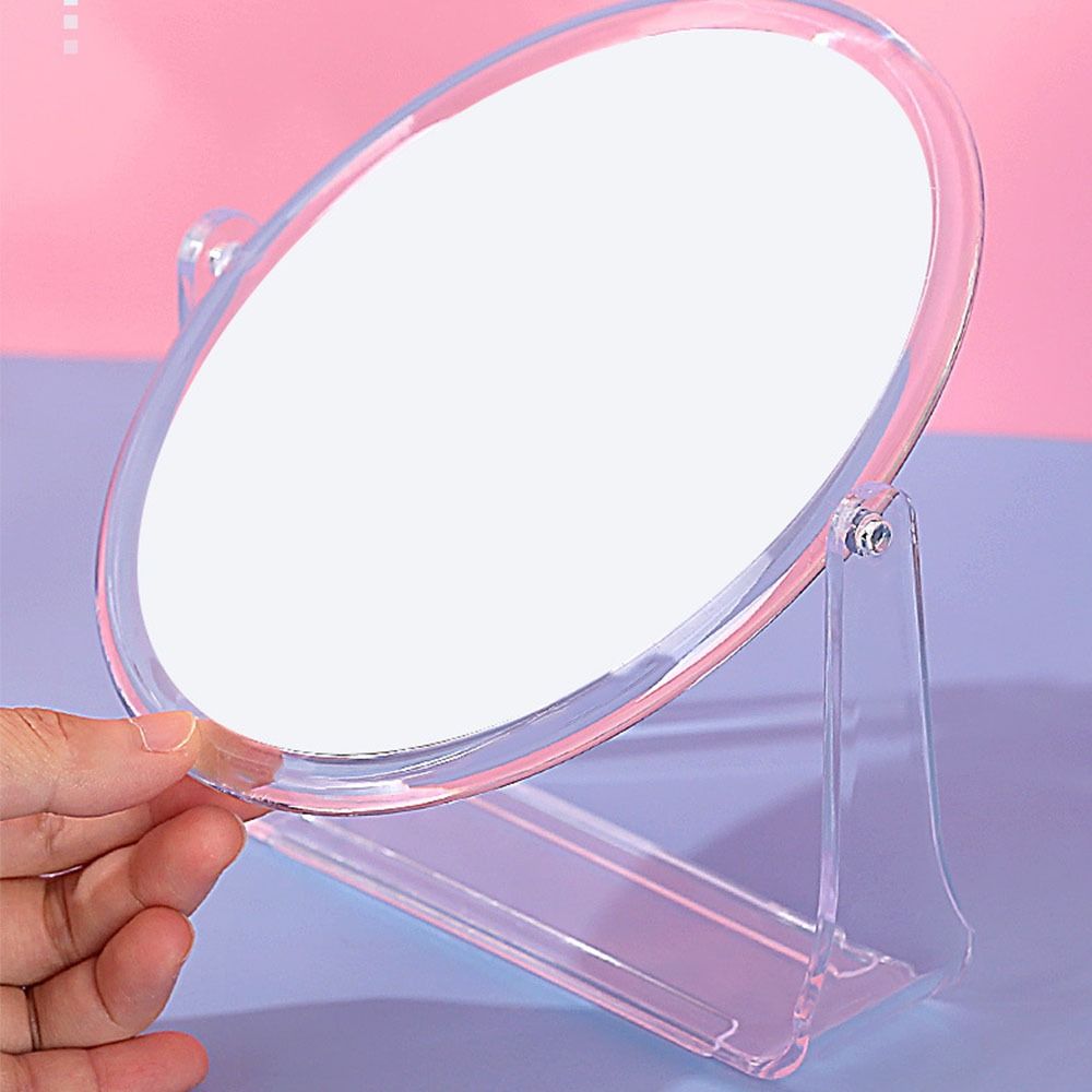Двустороннее 5-кратное увеличительное зеркало, вращающееся на 360°, зеркало для макияжа, туалетный столик