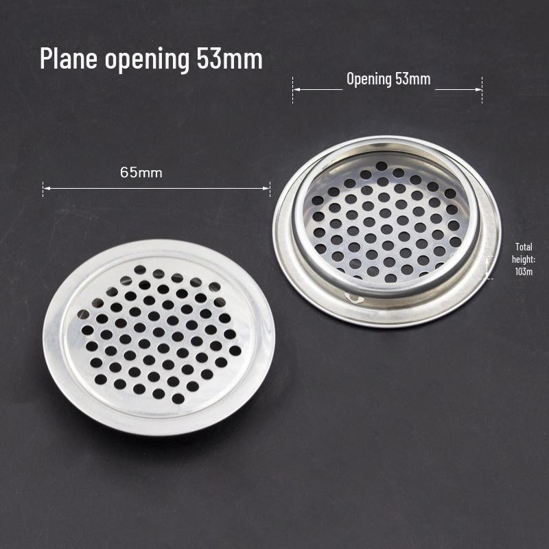 Sukop утолщенная круглая вентиляционная крышка из нержавеющей стали для гардероба и обувных шкафов