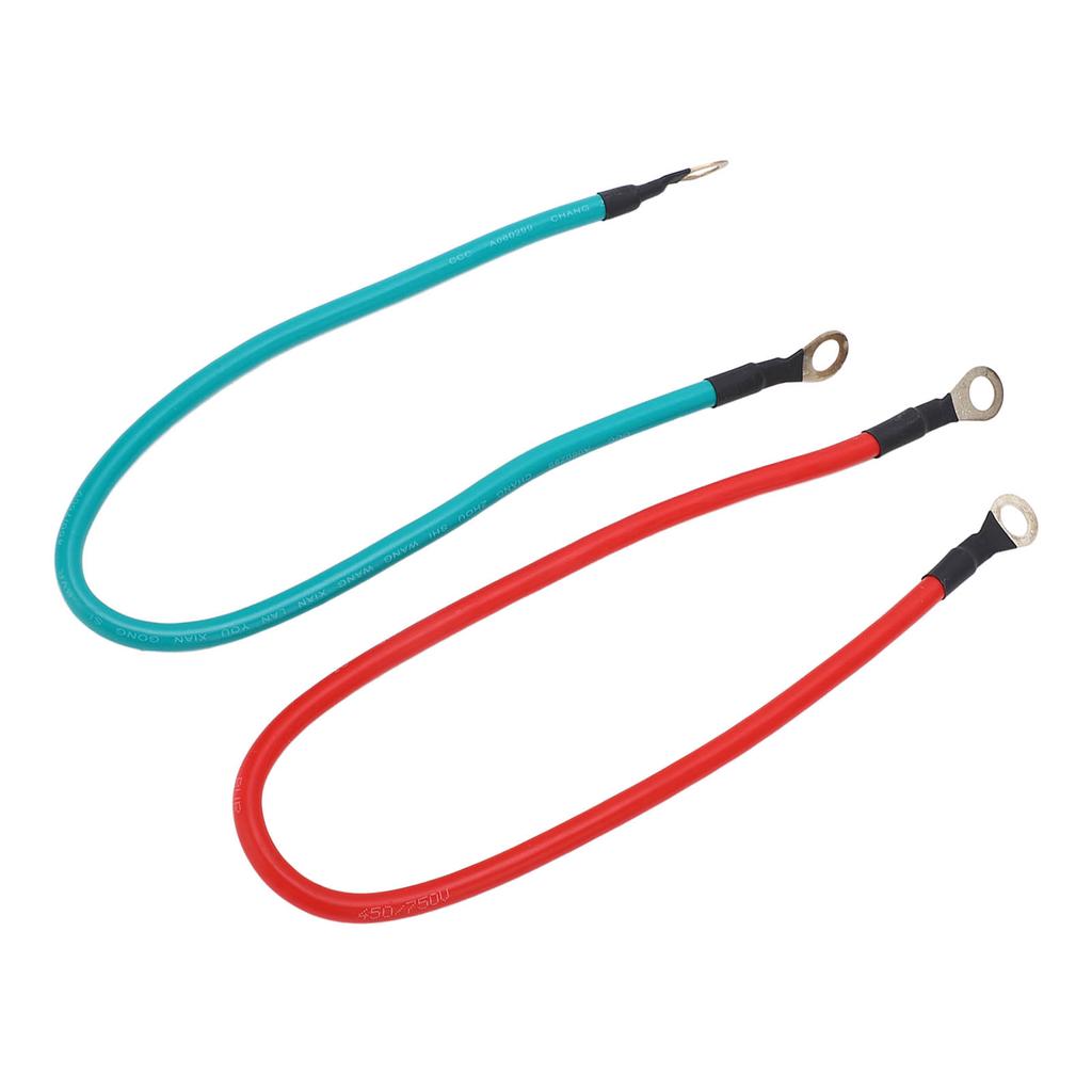 2 шт. кабель аккумулятора шнур питания кольцо ушко положительный отрицательный полюс для 173 178F 186 188F