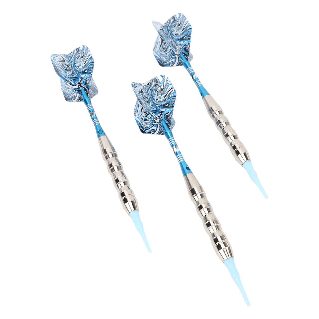 3PCS Soft Tip Darts Set for Dartboard Aluminum Alloy Steel PET Professional Darts with Shafts