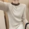 Sweater for Women Autumn Winter Thickened Pullover Warm Knitted Stretchy Long Sleeve Oversize Jumper Tops