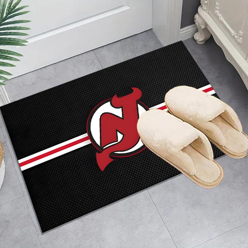 Коврик Jersey Devils Ковер для гостиной, спальни, игровой комнаты, коврик под стул, офисный коврик, напольный коврик, большой размер, подарок фанату на Рождество, день рождения