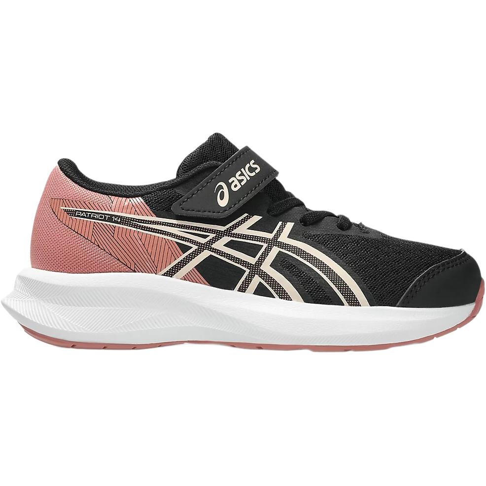 ASICS Patriot 14 Breathable Support Low top Running Shoes Black Kids' 1014A391-001