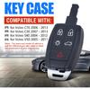 Замена корпуса ключа для бесключевого доступа для Volvo C70 C30 S40 V50 5 кнопок KR55WK49259, Только корпус ключа