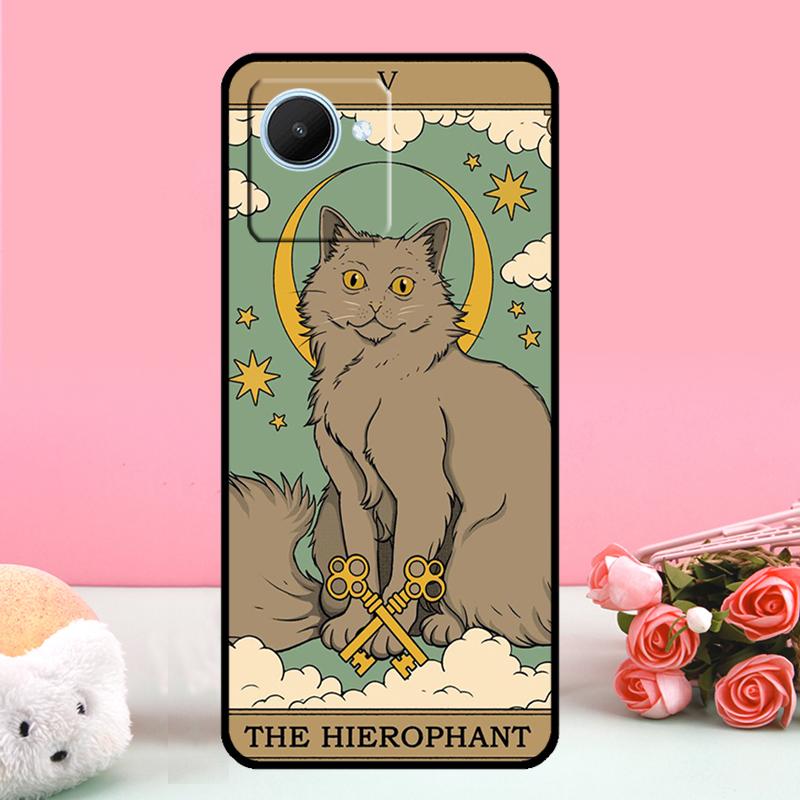 Cats Tarot Witchcraft For Realme C55 C71 C53 C67 C75 C61 C33 C63 C51 C65 10 11 12 13 14 15 Pro Plus GT7 Pro Case