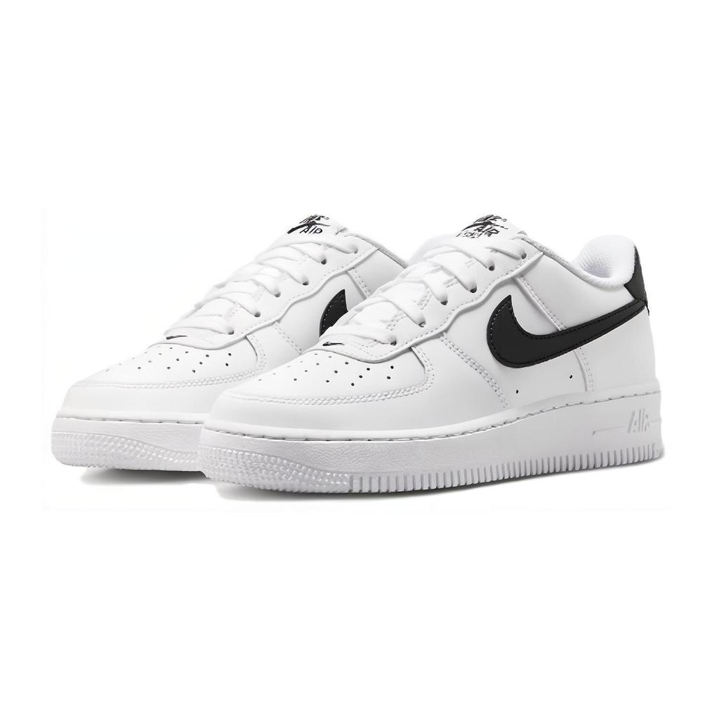 Nike Air Force 1 GS White Black Kids Sneakers FV5948-101