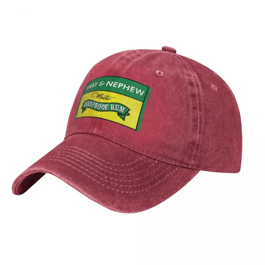 Wray And Nephew Baseball Caps Fashion Washed Denim Hats Outdoor Adjustable Casquette Sports Baseball Cowboy Hat for Unisex