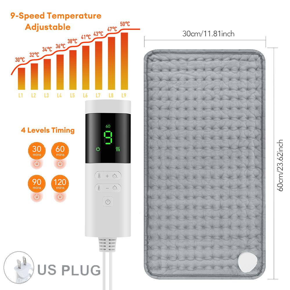 Waist Heating Pad Electric Hot Compress Women Menstrual Cramps Belt Washable Abdomen Back Warming Blanket 220V 110V Home Office