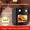 Smart Multifunctional Air Fryer Oven - Large Capacity for Baking & Frying