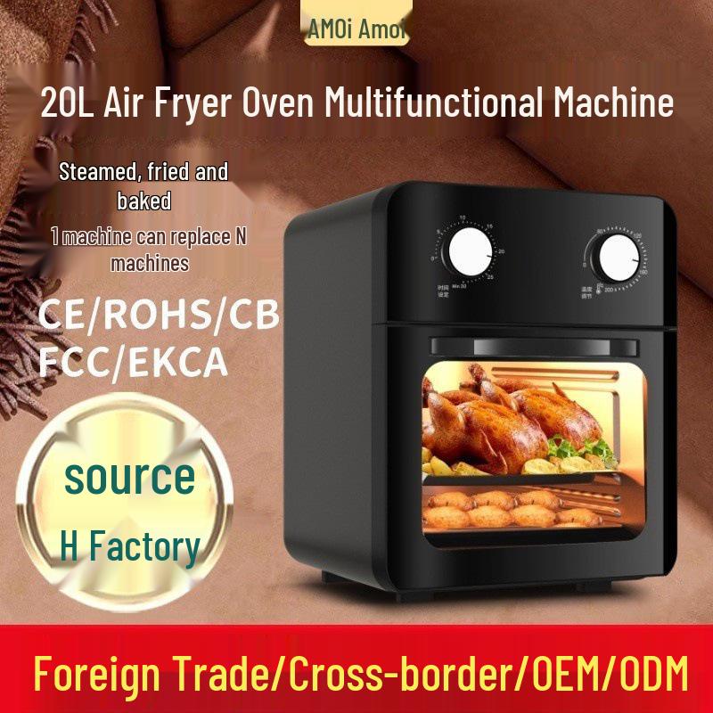 Smart Multifunctional Air Fryer Oven - Large Capacity for Baking & Frying