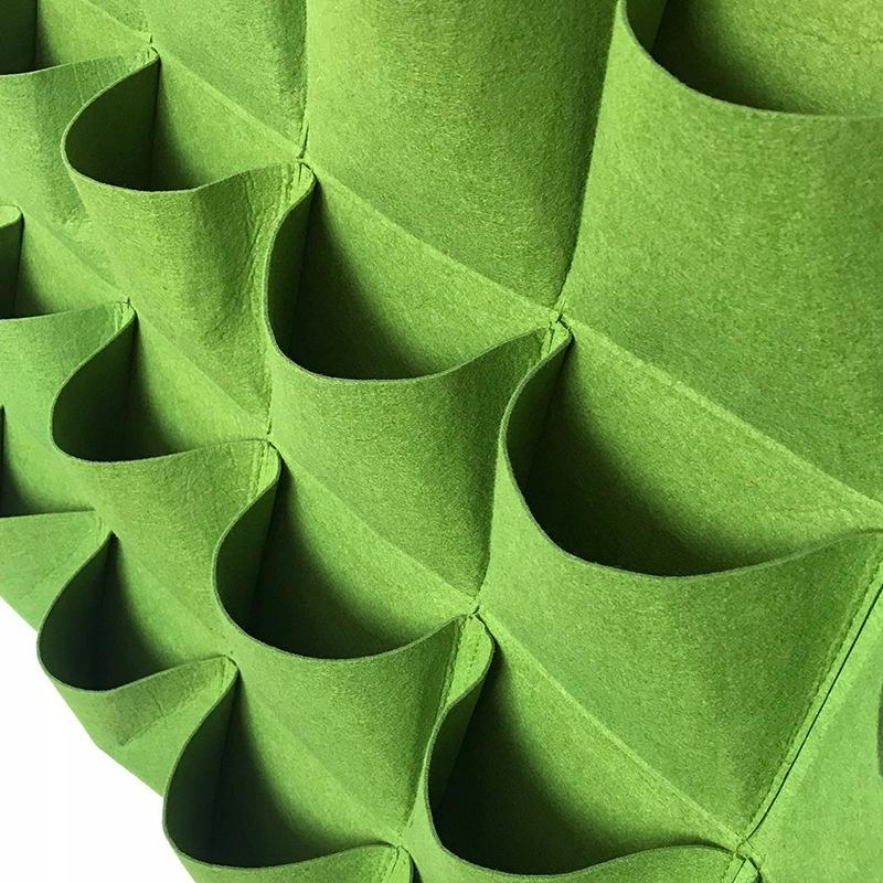 Hanging Felt Pot Vegetable Herbs Strawberry Cascade Garden Herbary 9 Places