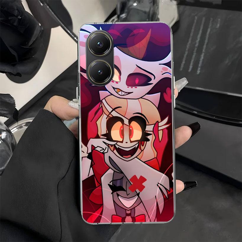H-Hazbin H-Hotel Чехол для телефона Angel Dust для Xiaomi Poco X7 X6 X5 X3 Pro X4 Nfc F7 Ultra F6 F5 F4 Gt M6 M5S M4 M3 Мягкий силикон Co