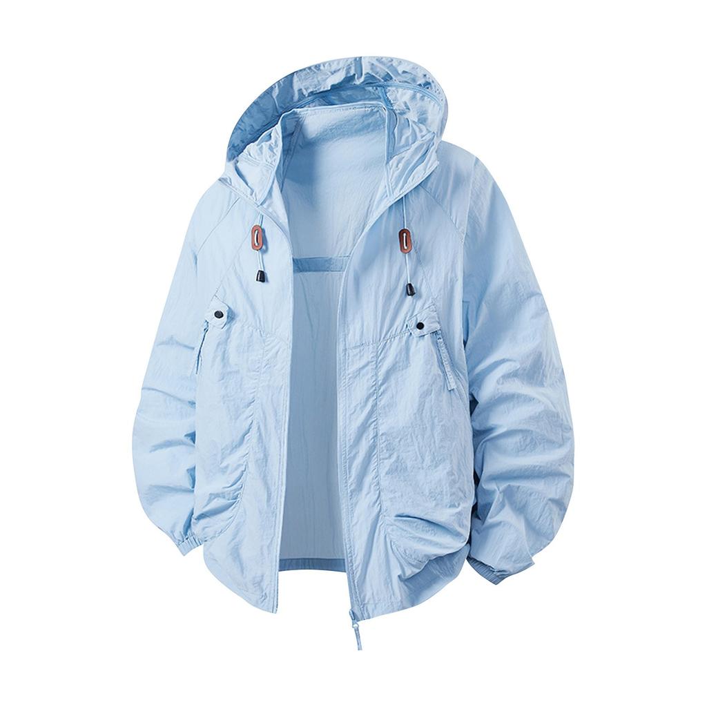 Men's And Women's Sun-protective Clothing Workwear Jackets Couple Skin Clothing Quick-drying Waterproof And Breathable Tops