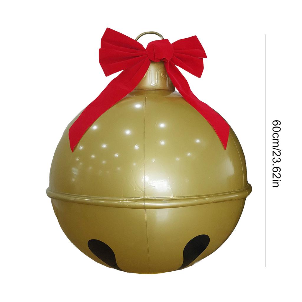 Рождественский надувной шар ПВХ Колокольчик Гигантские надувные шары Рождественские украшения для дома Рождество Новый год Уличный декор из воздушных шаров