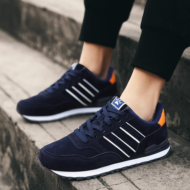 Мужская модная походная обувь, удобная и дышащая обувь для спорта и отдыха на открытом воздухе, нескользящая удобная обувь для бега