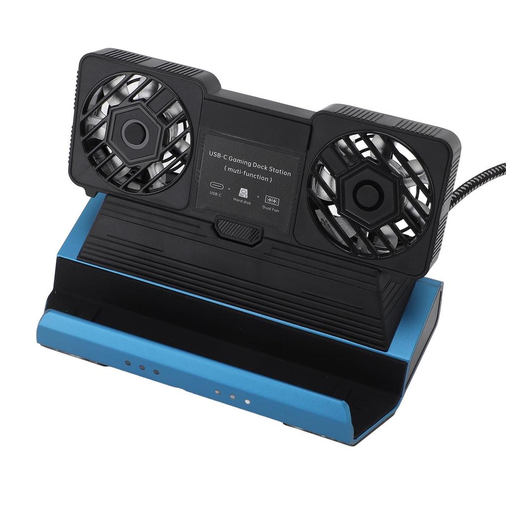 Док-станция 9 в 1 для Steam Deck RGB USB C HD Мультимедийный интерфейс 4K 60 Гц Gigabit Ethernet