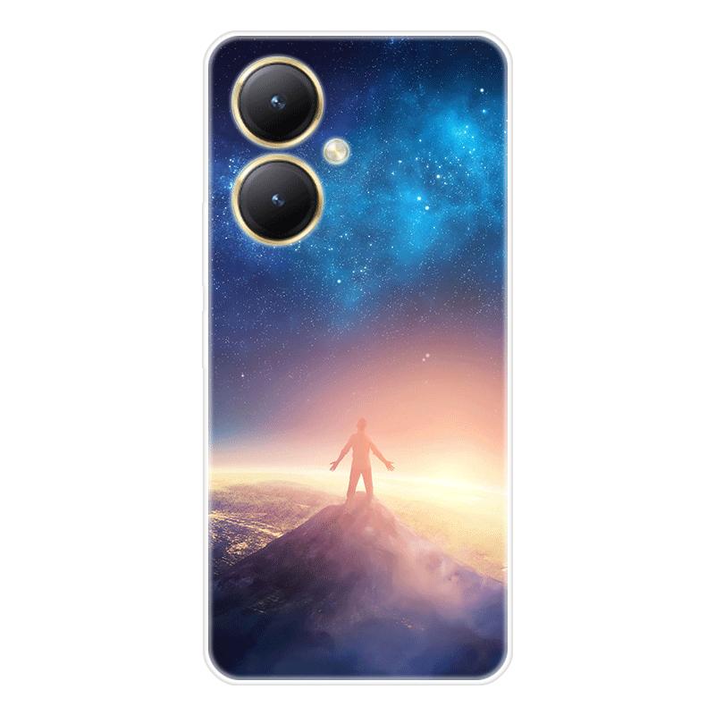 Для Vivo Y27 4G Y 27 5G чехол Мягкая силиконовая задняя крышка Чехол для телефона с рисунком из мультфильма Разнообразие