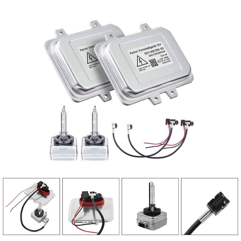 Ксеноновый HID балласт для фары с игнитером, лампа D1S и кабель, замена для Cadillac Escalade 2007-2013