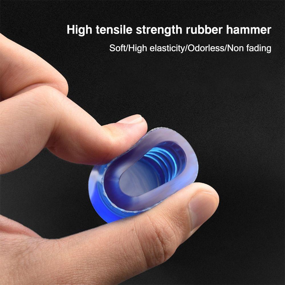 Plastic Handle Installation Hammer Non-slip Hand Repair Tool Rubber Hammer  Door Window Floor