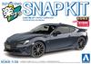 Aoshima Bunka Kyozai Rakupla Snap Kit Toyota 86 Темно-серый металлик Пластик Модель 1/32 № 08-DG Предварительно окрашенный (Автомобиль)