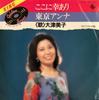 7-дюймовая пластинка YOSHIKO OTSU - Tokyo Anna / Happiness is Here K07S2817 KING RECORDS 1984 Япония Поп Б/У