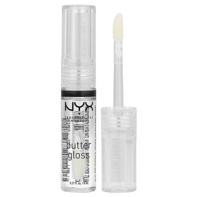 NYX Professional Makeup, Butter Gloss, Блеск для губ, 54 Sugar Glass, 8 мл (0,27 унции)