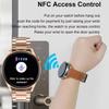 Новые умные часы 2025 года с NFC и GPS для женщин, AMOLED-дисплей с функцией Always on, звонки по BT, монитор сердечного ритма, артериального давления, фитнес-трекер, смарт-часы с HD-экраном 66*466