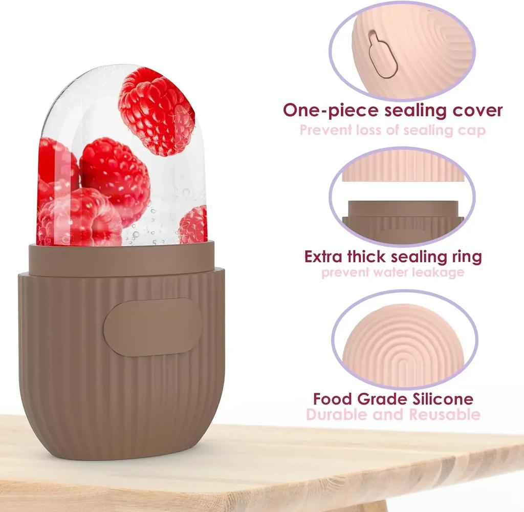 Массажер для лица для красоты Нанесите Ледяной поднос для лица Отечность Нанесите Ледяной поднос для лица Солнечный ожог Ожог Послеоперационный Артефакт для ледяного компресса