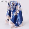High-quality Luxurious Silk Scarves Headband Scarfs Neck Scarf For Women Chain Silk Scarf Women's Decorative Shawl