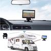 Podofo Система парковки автомобиля для грузовика RV Van Trail заднего вида, обратный 7-дюймовый цветной ЖК-монитор с 2 видеовходами, 2 AV-входа для камеры заднего вида DVD VCD