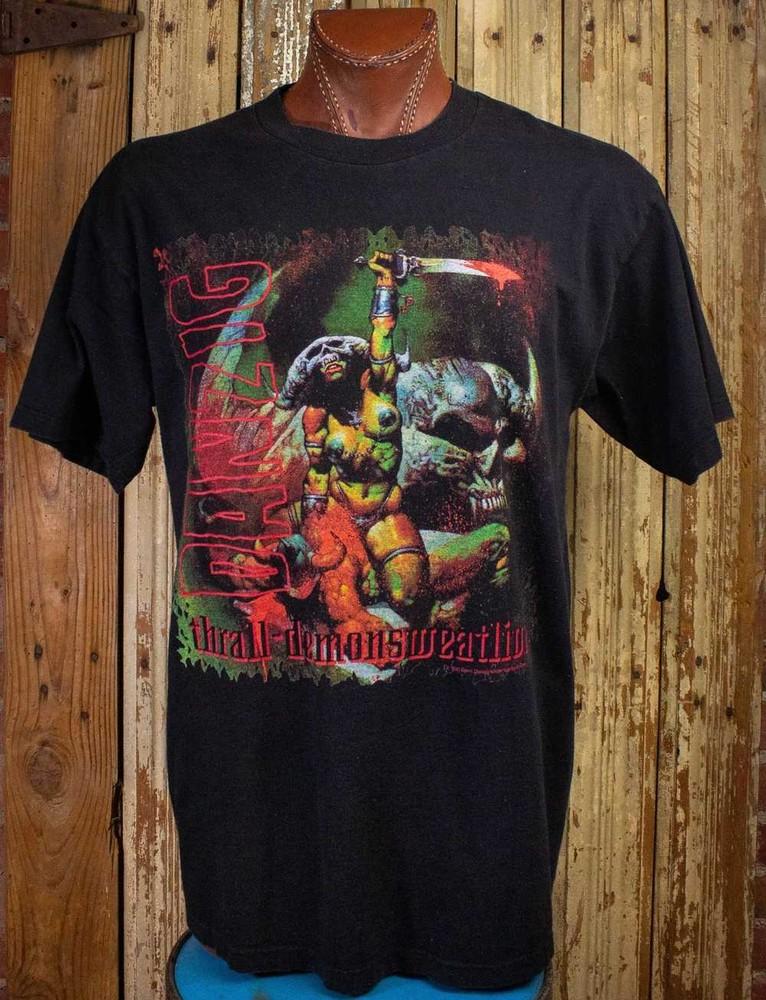 Винтажная футболка унисекс Danzig Thrall-Demonsweatlive Концерт 1993 S-5XL