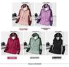 Women's and Men's Plus Size Waterproof Windproof Jacket for Spring and Autumn - Single Layer Coat for Outdoor and Mountaineering