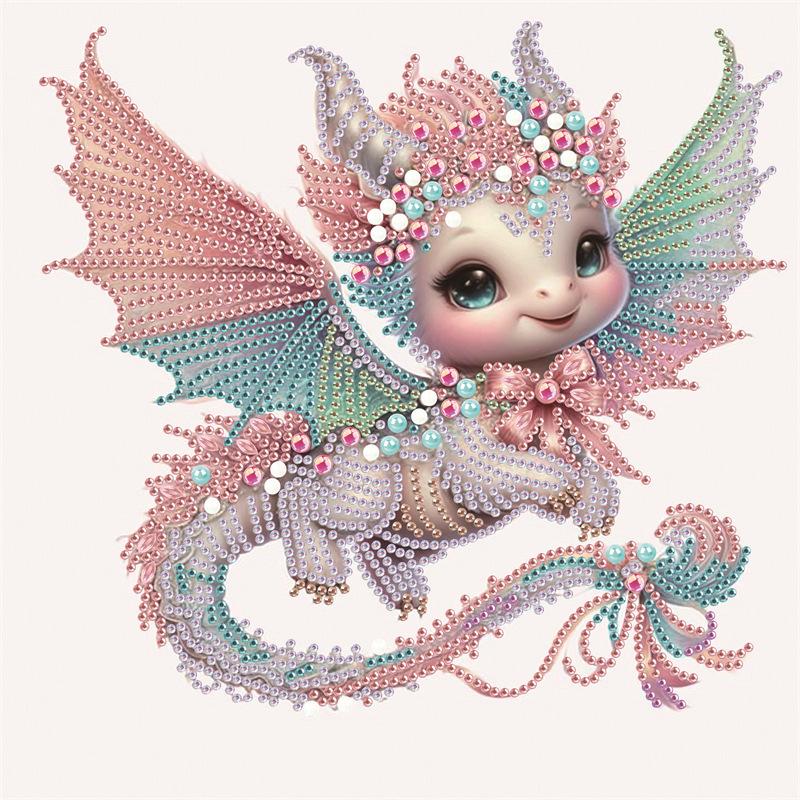 5D Abnormal Diamond Painting Set Kitten DIY Diamond Decorative Painting