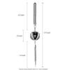 1PCS Car Ornaments Hanging Rearview Mirror Metal Emblem Pendant Accessory For Volkswagen VW GOLF6 MK6 MK7 MK7.5 8 MK8 Variant