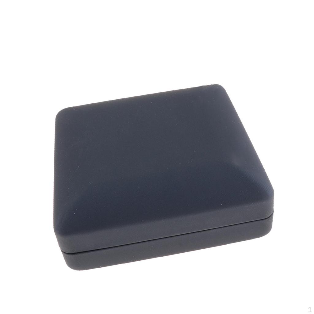 - Органайзер для демонстрации, шкатулка для украшений на ходу, 4-рядные прорези для колец для женщин, сувенирная коробка,