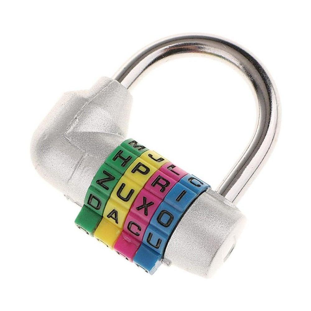 Безопасность 4-значный кодовый навесной замок Безопасно Код Путешествия Пароль Замок Ящик для инструментов