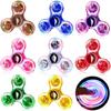 Rotating Pressure Reducing Fidget Spinner Hand Spinner LED Light Finger Toy Fingertip Gyroscope
