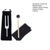 Tuning Fork Set 128hz/528hz Aluminum Alloy Sensory Tuning Fork with Hammer Yoga Meditation Instrument for Healing Chakra Sound Therapy