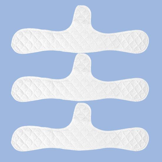 3 шт. Подкладка для бюстгальтера, многоразовая, моющаяся, под грудью, впитывающая пот, женские подушечки для груди с контролем запаха, хлопковые подушечки для груди, впитывающие влагу, вставная подкладка для груди