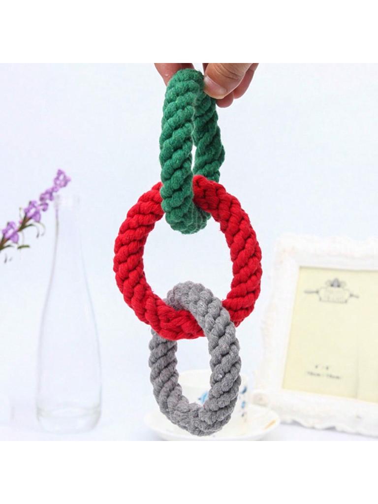 1 шт. Большая прочная жевательная игрушка для агрессивных грызунов, крупных пород, сверхпрочный набор зубных веревочных игрушек для средних собак, хлопок для щенков