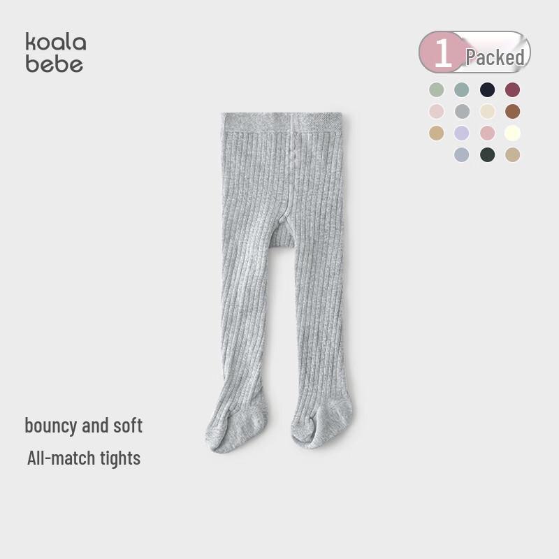 Kaolabibi Ribbed Cotton Baby Tights