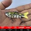 Имитация многосекционной рыбки 7см-6 секций Приманка Luya, воблер и искусственная приманка